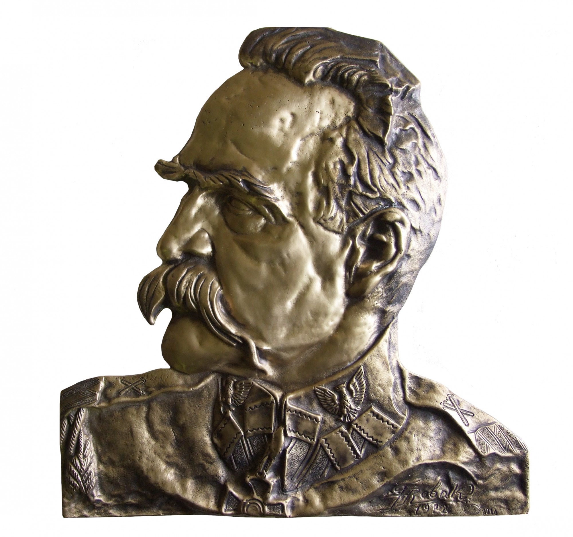 Podobizna Józefa Piłsudskiego, 320x300 mm