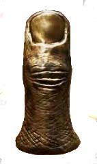 Statuetka „ZŁOTY KCIUK” wykonana dla Fundacji Artholding; brąz oksydowany